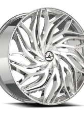 Azara AZA-537 Wheel 22x9.5 5x115|5x120 15mm Nano Chrome                                     - AZA-53722953915NC - Image 3