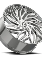 Azara AZA-537 Wheel 22x9.5 5x115|5x120 15mm Nano Chrome                                     - AZA-53722953915NC - Image 3