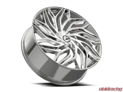 Azara AZA-537 Wheel 22x9.5 5x115|5x120 15mm Nano Chrome - AZA-53722953915NC