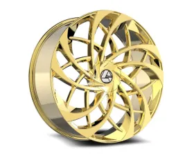 Azara 540 Wheel 20x8.5 5x112|5x114.3 35mm Nano Gold