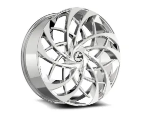 Azara AZA-540 Wheel 22x9.5 5x115|5x120 15mm Nano Chrome