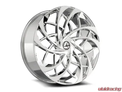 Azara AZA-540 Wheel 20x8.5 5x114.3|5x120 35mm Nano Chrome - AZA-54020853835NC