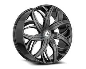 Azara 541 Wheel 22x9.5 5x115|5x120 15mm Gloss Black