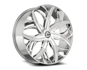 Azara AZA-541 Wheel 22x9.5 5x115|5x120 15mm Nano Chrome