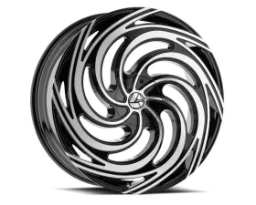 Azara 519 Wheel 20x8.5 5x108|5x114.3 35mm Gloss Black Machined