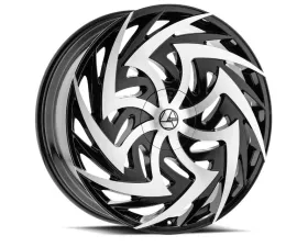 Azara 520 Wheel 22x8.5 5x112|5x114.3 38mm Gloss Black Machined