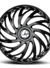 Azara AZX-101 Wheel 26x9.5 Blank 15mm Gloss Black                                     - AZX-1012695BL15GB - Image 2