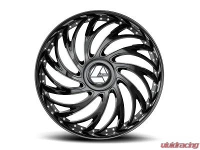 Azara AZX-101 Wheel 26x9.5 Blank 15mm Gloss Black - AZX-1012695BL15GB