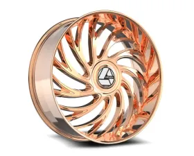 Azara AZX-101 Wheel 22x9.5 5x115|5x120 15mm Nano Rose Gold
