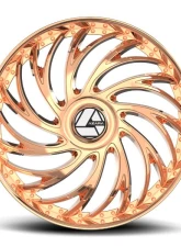 Azara AZX-101 Wheel 22x9.5 Blank 15mm Nano Rose Gold                                     - AZX-1012295BL15NRG - Image 2