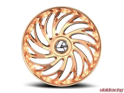 Azara AZX-101 Wheel 22x9.5 Blank 15mm Nano Rose Gold - AZX-1012295BL15NRG