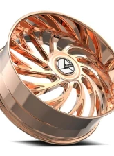 Azara AZX-101 Wheel 22x9.5 Blank 15mm Nano Rose Gold                                     - AZX-1012295BL15NRG - Image 3
