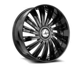 Azara AZX-102 Wheel 20x8.5 5x108|5x114.3 35mm Gloss Black