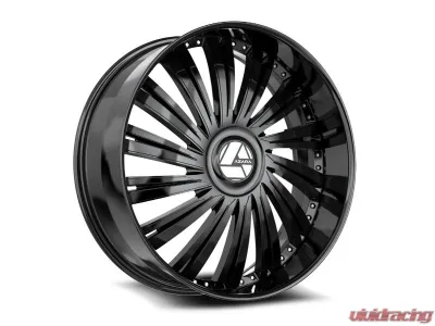 Azara AZX-102 Wheel 24x9 Blank 15mm Gloss Black - AZX-102249BL15GB