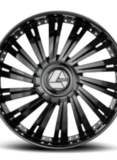 Azara AZX-102 Wheel 24x9 Blank 15mm Gloss Black                                     - AZX-102249BL15GB - Image 2