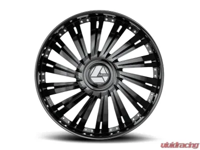 Azara AZX-102 Wheel 24x9 Blank 15mm Gloss Black - AZX-102249BL15GB