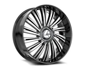 Azara AZX-102 Wheel 18x8 5x100|5x114.3 35mm Gloss Black & Machined