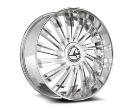 Azara AZX-102 Wheel 18x8 5x100|5x114.3 35mm Nano Chrome
