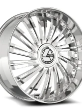 Azara AZX-102 Wheel 20x8.5 5x114.3|5x120 35mm Nano Chrome                                     - AZX-10220853835NC - Image 3