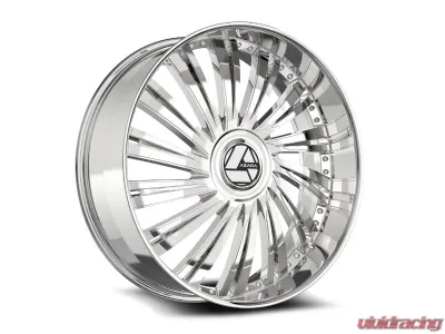 Azara AZX-102 Wheel 20x8.5 5x114.3|5x120 35mm Nano Chrome - AZX-10220853835NC