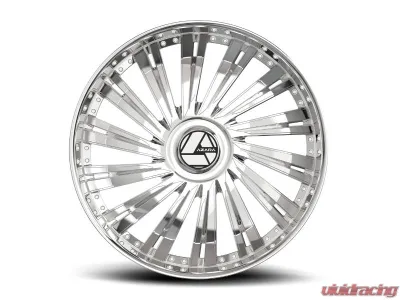 Azara AZX-102 Wheel 20x8.5 5x114.3|5x120 35mm Nano Chrome - AZX-10220853835NC