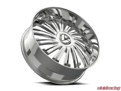 Azara AZX-102 Wheel 20x8.5 5x114.3|5x120 35mm Nano Chrome - AZX-10220853835NC
