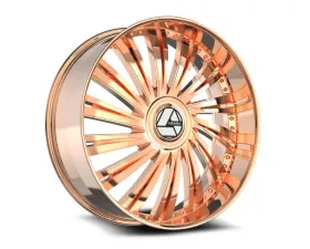 Azara AZX-102 Wheel 22x8.5 5x112|5x114.3 38mm Nano Rose Gold