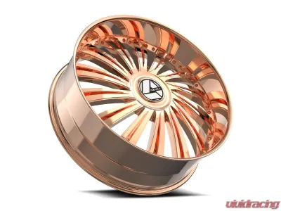 Azara AZX-102 Wheel 22x8.5 5x112|5x114.3 38mm Nano Rose Gold - AZX-10222853638NRG