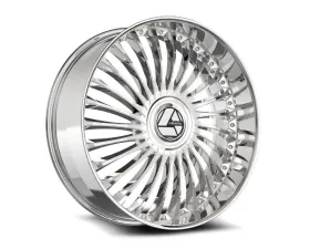 Azara AZX-103 Wheel 24x9 5x115|5x120 15mm Nano Chrome