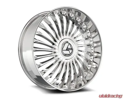 Azara AZX-103 Wheel 22x8.5 5x114.3|5x120 38mm Nano Chrome - AZX-10322853838NC