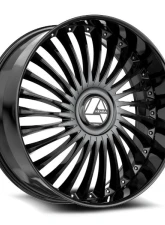 Azara AZX-103 Wheel 28x9.5 Blank 15mm Gloss Black                                     - AZX-1032895BL15GB - Image 3