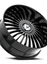 Azara AZX-103 Wheel 28x9.5 Blank 15mm Gloss Black                                     - AZX-1032895BL15GB - Image 3