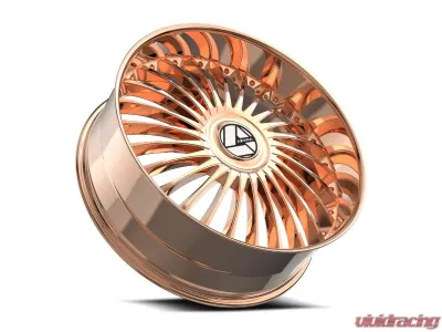 Azara AZX-103 Wheel 26x9.5 6x135|6x139.7 22mm Nano Rose Gold - AZX-10326955722NRG