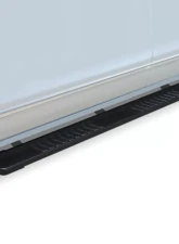 Raptor Series 6" Black Textured Aluminum OEM Style Slide Track Running Boards Ford F-150 | F-250 | F-350 Super Duty Regular 2015-2023                                     - 1703-0300BT - Image 2