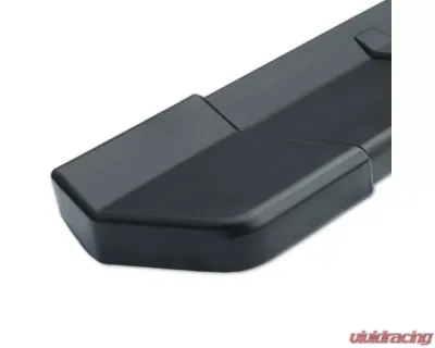 Raptor Series 6" Black Textured Aluminum OEM Style Slide Track Running Boards Ford F-150 | F-250 | F-350 Super Duty Regular 2015-2023 - 1703-0300BT