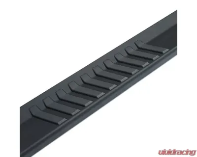 Raptor Series 6" Black Textured Aluminum OEM Style Slide Track Running Boards Ford F-150 | F-250 | F-350 Super Duty Regular 2015-2023 - 1703-0300BT