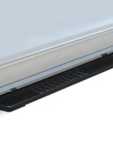 Raptor Series 6" Black Textured Aluminum OEM Style Slide Track Running Boards Ford F-150 | F-250 | F-350 Super Duty Regular 2015-2023                                     - 1703-0300BT - Image 6