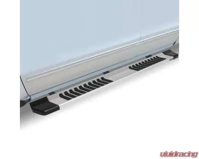 Raptor Series 6" OEM Style Brushed Slide Track Running Boards Nissan Frontier Crew Cab 2005-2025 - 1707-0589