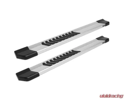 Raptor Series 6" OEM Style Brushed Slide Track Running Boards Nissan Frontier Crew Cab 2005-2025 - 1707-0589