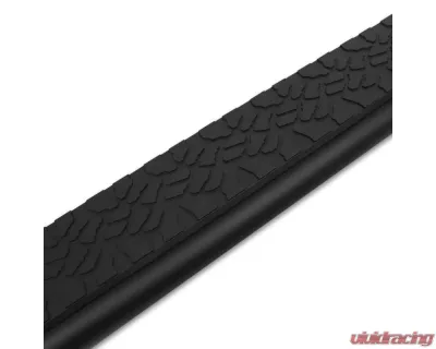 Raptor Series 5" Tread Step Slide Track Running Boards Black Textured Aluminum Toyota 4Runner 2010-2023 - 1904-0144BT