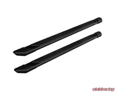 Raptor Series 5" Tread Step Slide Track Running Boards Black Textured Aluminum Nissan Frontier King/Extended Cab 2005-2023 - 1907-0431BT