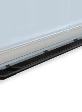 Raptor Series 5" Tread Step Slide Track Running Boards Black Textured Aluminum Nissan Frontier King/Extended Cab 2005-2023                                     - 1907-0431BT - Image 2