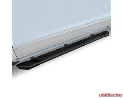 Raptor Series 5" Tread Step Slide Track Running Boards Black Textured Aluminum Nissan Frontier King/Extended Cab 2005-2023 - 1907-0431BT