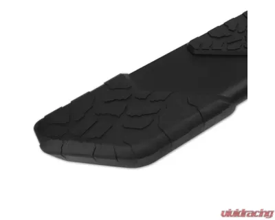 Raptor Series 5" Tread Step Slide Track Running Boards Black Textured Aluminum Nissan Frontier King/Extended Cab 2005-2023 - 1907-0431BT