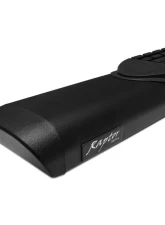 Raptor Series 5" Black Textured Aluminum Oval Style Slide Track Running Boards GMC Sierra | Chevrolet Silverado 2007-2019                                     - 2001-0016BT - Image 3