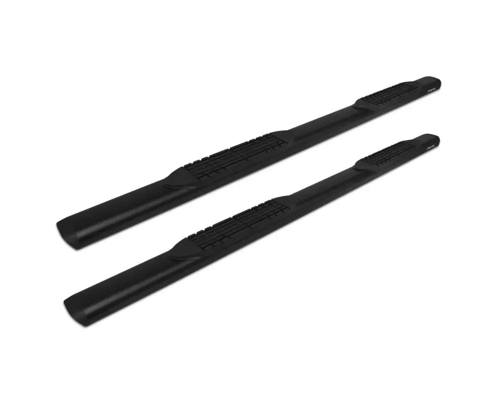 Raptor Series 5" Black Textured Aluminum Oval Style Slide Track Running Boards Toyota Tacoma Access | Extended Cab 2005-2023 - 2004-0367BT