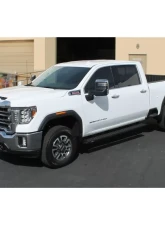 Raptor Series 6.5" Black Textured Aluminum Sawtooth Slide Track Running Boards Ram 1500 New Body Style 2019-2025                                     - 2102-0602BT - Image 4
