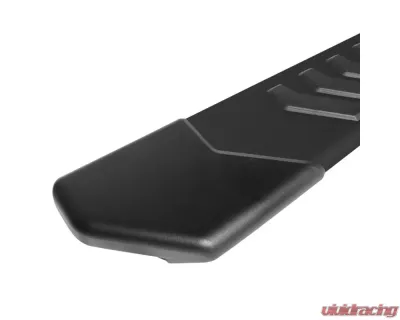Raptor Series 5" Black Textured Aluminum OEM Style Full Tread Slide Track Running Boards Toyota Tundra Double Cab 2007-2021 - 2204-0132BT