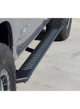 Raptor Series 5" Black Textured Aluminum OEM Style Full Tread Slide Track Running Boards Toyota Tundra Double Cab 2007-2021                                     - 2204-0132BT - Image 8