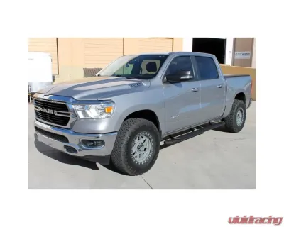 Raptor Series 5" Tread Step Slide Track Running Boards Black Textured Aluminum Ford Bronco 4-Door 2021-2023 - 1903-0388BT
